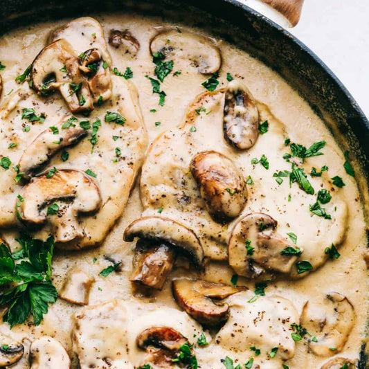 Creamy Mushroom Pork Chops