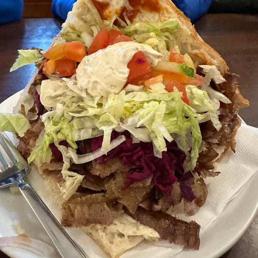 Berlin-Style Turkish Doner Kebab!