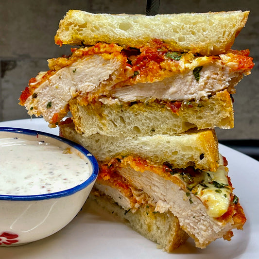 Chicken Parmesan Panini Family Dinner!